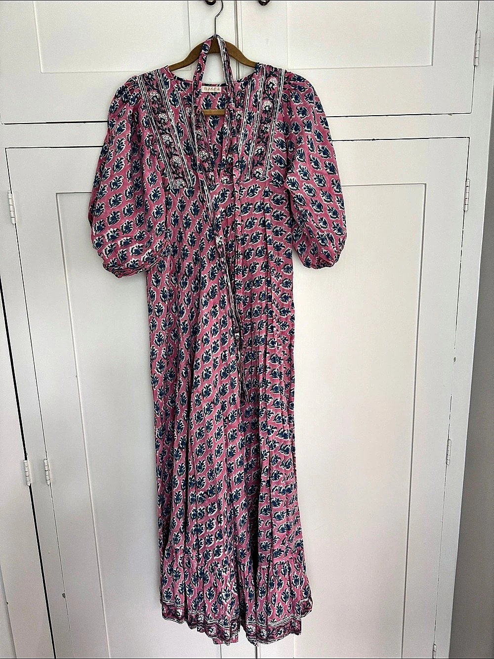 Marea House Dress in Pink & Blue XS/S